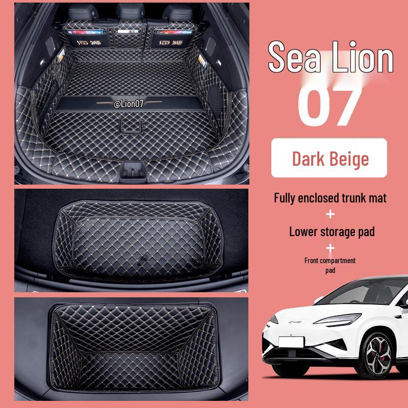 Trunk Mat for 2025 BYD Sea Lion 07EV Intelligent Driving Model
