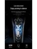 Fanke Men's Three-Blade Electric Rotary Shaver, Fully Washable