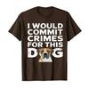 Fashion Men's T-Shirt Fun Letter Animal Dog Graphic Print Men's and Women's Tees Top Summer Short Sleeve Casual Outdoor Men's Clothing