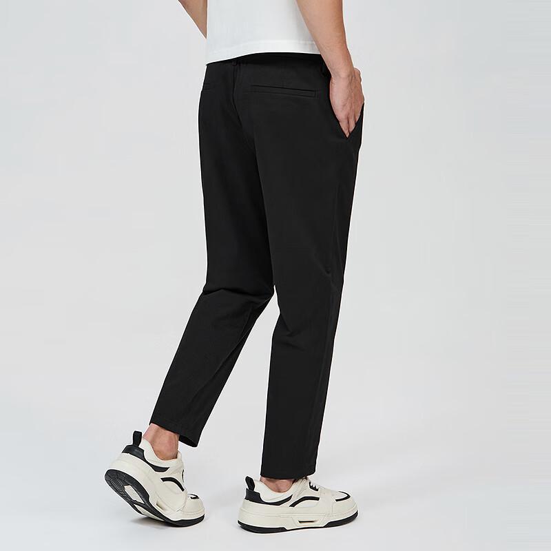 Dance with Wolves Men's Heavyweight Cotton Blend Straight-Leg Ankle Pants