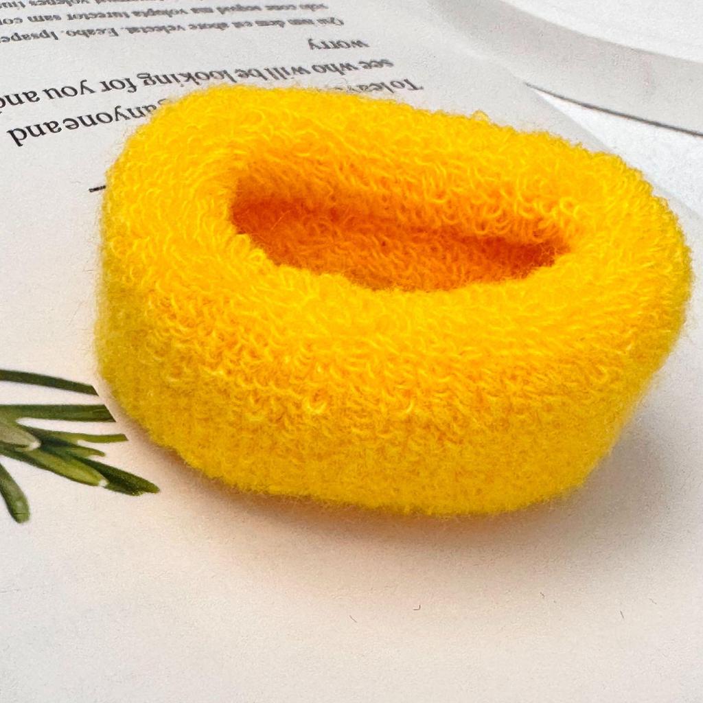 Thick High-Elasticity Seamless Scrunchies for Buns