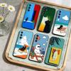 Cute Cat Funny Phone Case For Samsung Galaxy A73,21,22,32,71,53,52,51,80,5G Soft Black Cover