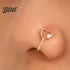 High-end Nose Jewelry 5 Pcs Ring Hoops for Women Geometry