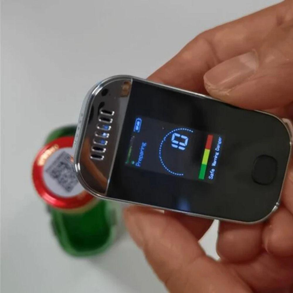 High Sensitivity Breathalyzer Analyzer Portable Blow Breathalyzer  Breathalyzer Diagnostic Tool
