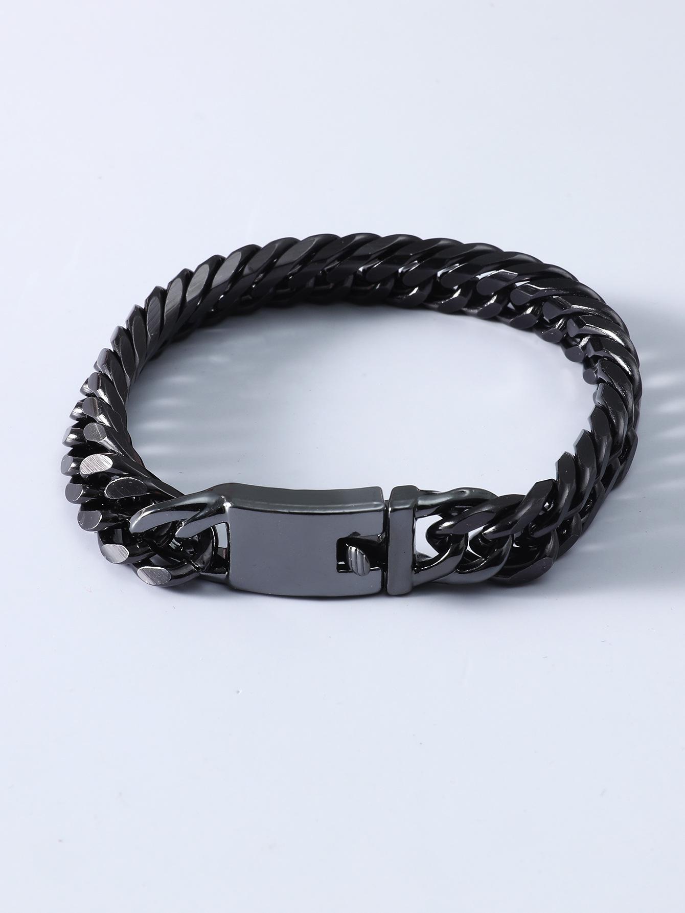 European and American Fashion Jewelry: Popular Simple Chain Bracelet Bangle