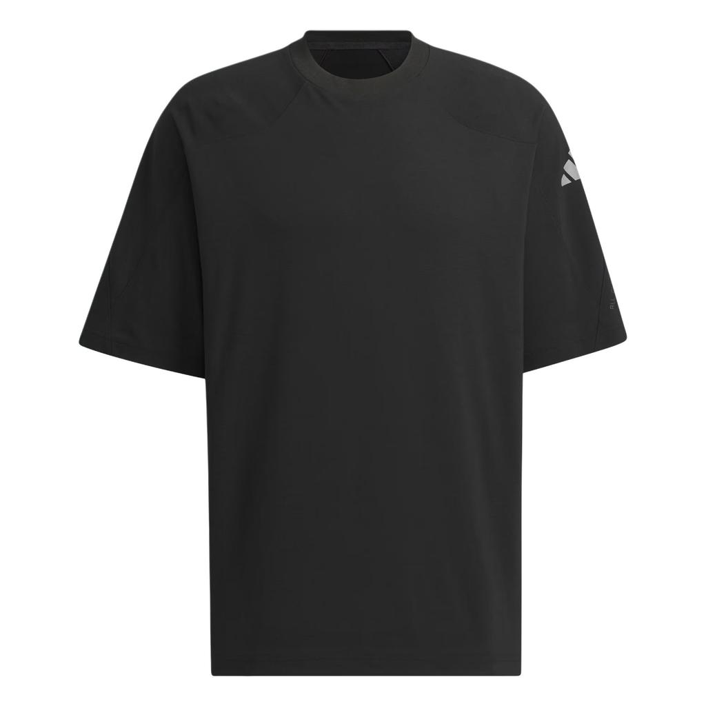 Adidas City Escape Casual Sports Cool Round Neck Loose Short Sleeve T-Shirt Men Tops Black JZ8428
