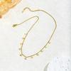 2026 Titanium Steel Clavicle Chain: European & American Niche Shell Necklace, Trendy Cold Style for Women
