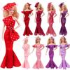 Fashion Doll Elegant Party Fishtail Skirt for 30cm Doll/for 1/6 BJD Dolls/for 11.5" Dolls