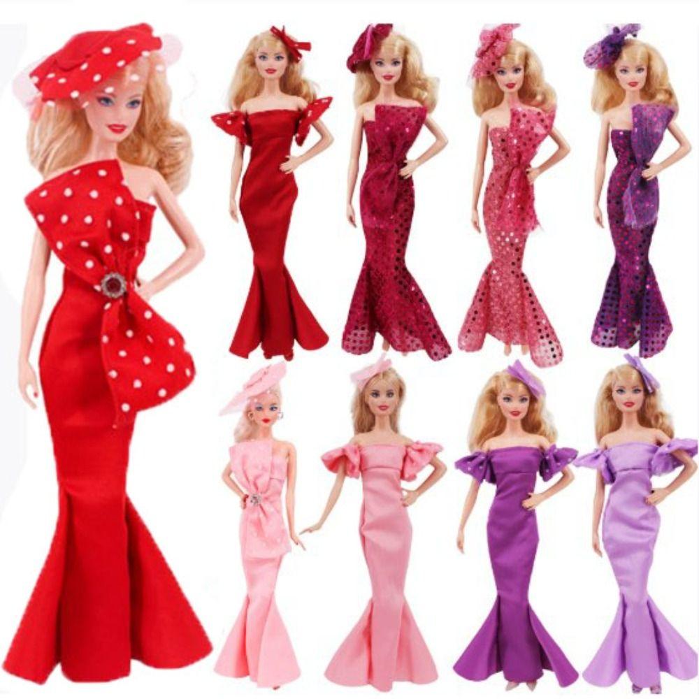Fashion Doll Elegant Party Fishtail Skirt for 30cm Doll/for 1/6 BJD Dolls/for 11.5" Dolls
