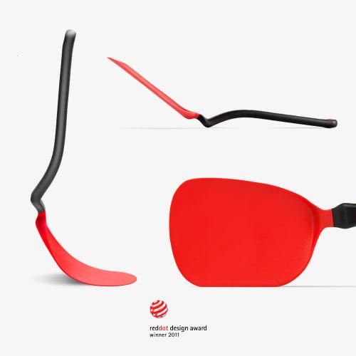 Dreamfarm Chopra Flexible Turner, Red