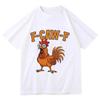 Funny F-Caw-F Chicken Shirts, Sunset Vintage FCAWF Chicken T-Shirt, Sweatshirt, Hoodie Black Bird Shirt, Chicken Meme Shirt
