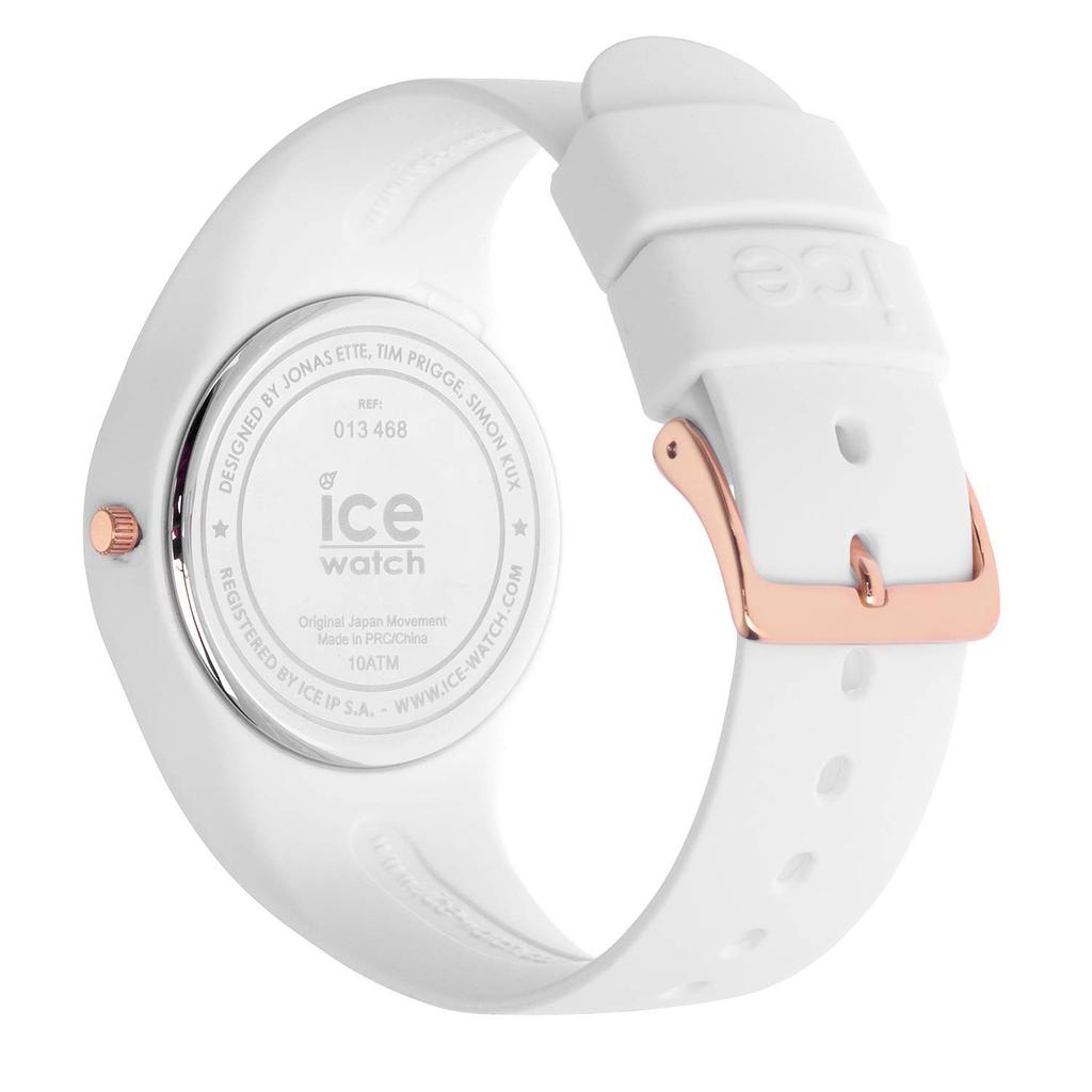 Unisex Watch ICE Lo White Pink Medium [Ice-watch] Ice-Watch Men's [Authorized Retailer]