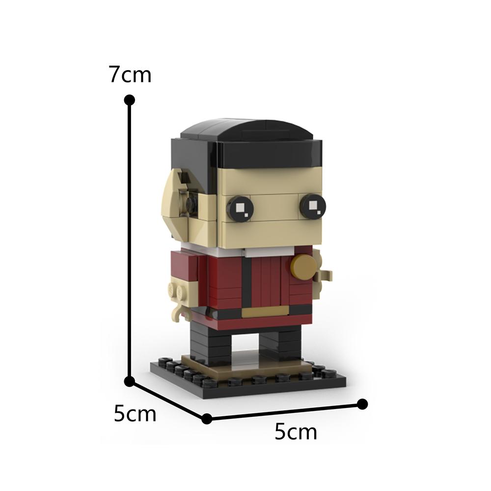 Mini Building Blocks Kit Cartoon Figures Characters Stranger Bricksheadz Collection Bricks Model Assemble Kids Toy Gifts