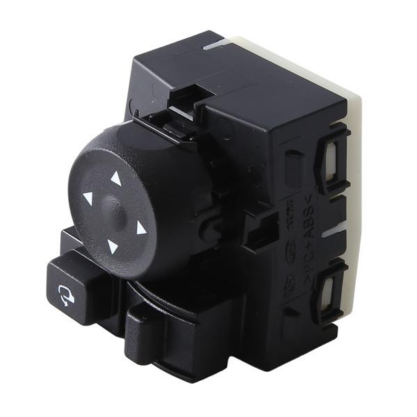 1pc Black ABS Car Rearview Mirror Switch 93530CG200