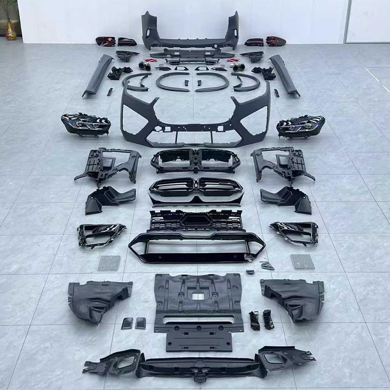 19-23 BMW X5 & 24 X5M Wide Body Kit: Front Bumper & Side Skirts