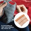 Lace Bobbin Hardwood, 12pcs 4.3in Practical DIY Beech Lace Bobbin Sewing Tools Durable Lace Robbin Weaving Tools for Hand-knitting DIY Tools, Such As