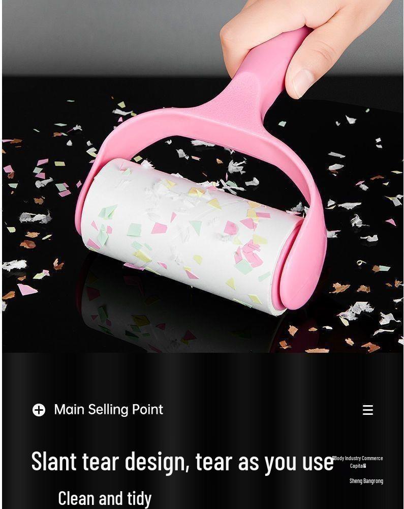 Lint Roller Replacement Felt: Tearable Sticky Paper for Household Cleaning
