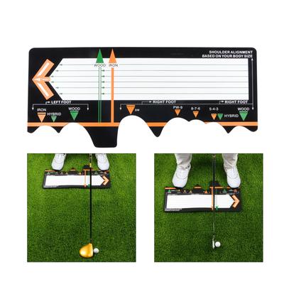 Golf Training Mat Beginners Swing Path Practice Mats Posture Assistance Golf Swing Stand Mats Golf Swing Corrector