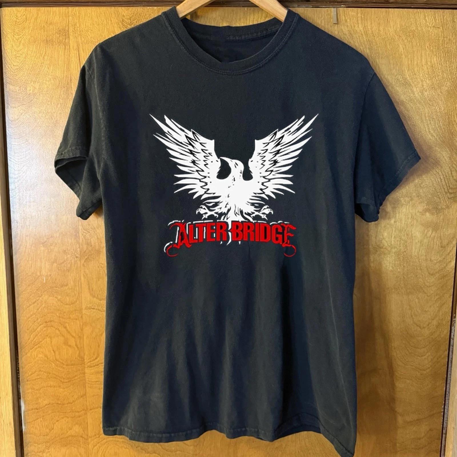 

Alter Bridge Band Blackbird Rock Concert Merchandise T-shirt Shirt Unisex Pure Cotton T-shirt Casual Sports Outdoor Outfit - ... S разноцветный