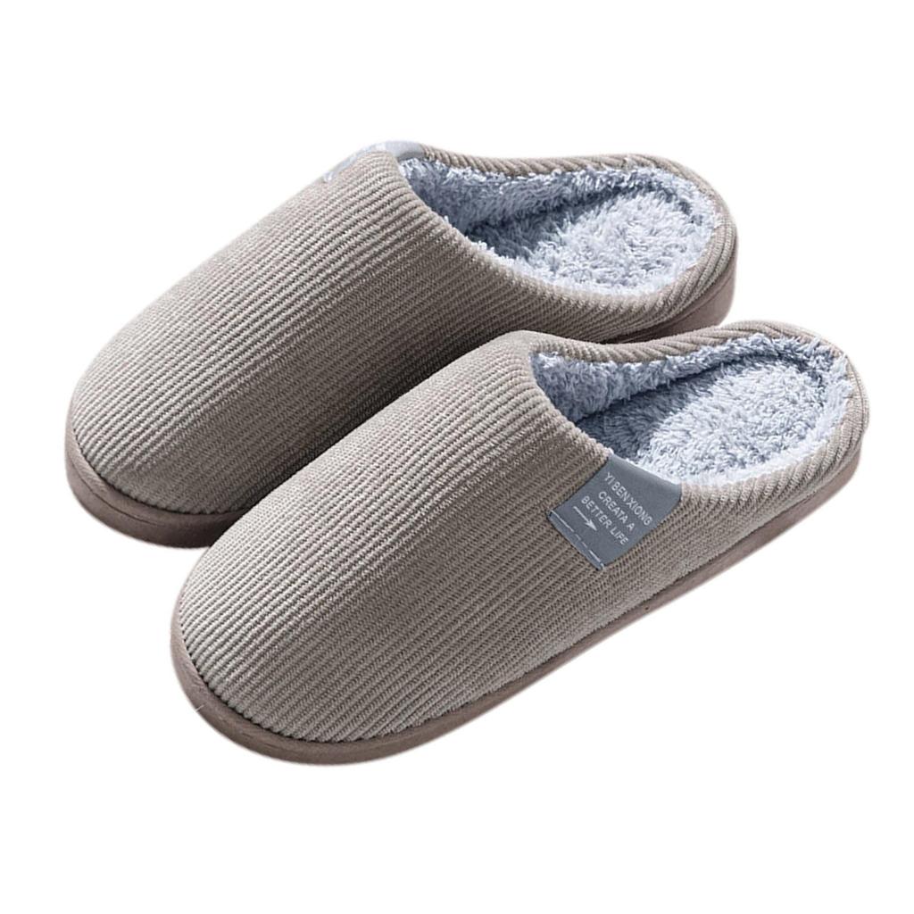 Hausschuhe Damen Winter Plüsch Hausschuhe Herren Warme Hausschuhe Damen Bequeme Hausschuhe Unisex