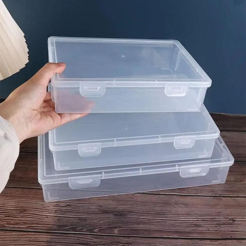 Book Storage Box A4 Organizing Document Organizer Organized Box Stationery Storage Box for Data Certificate Stationery
