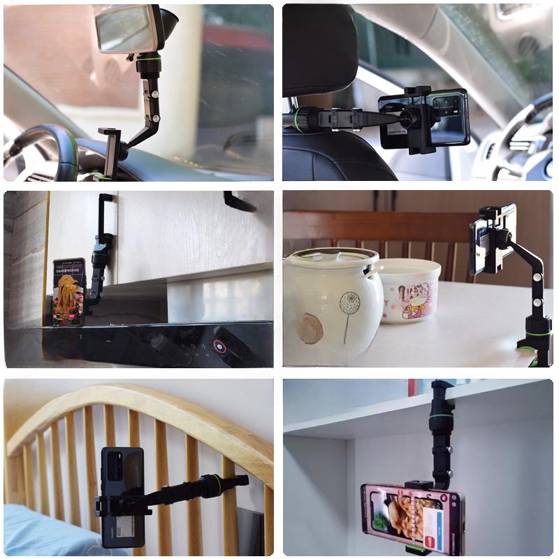 Rückspiegel-Handyhalterung für Auto, 360° drehbare Handyhalterung, GPS-Halter Universelle Auto-Handyhalterung für alle Smartphones