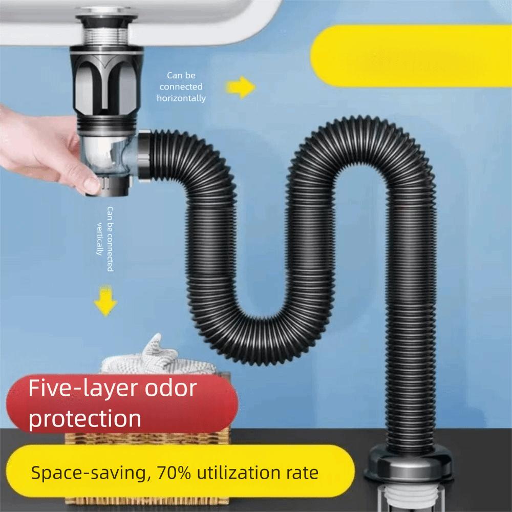 Anti-odor Basin Drain Dual-use Basin Drain Hose and Accessories New Hand Basin Drainage Component