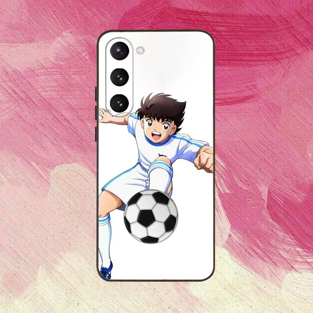 Comic C-Captain Tsubasas Phone Case For Samsung Galaxy A73,A72,A71,A70,A53,A52,A51,Others Soft Black Cover