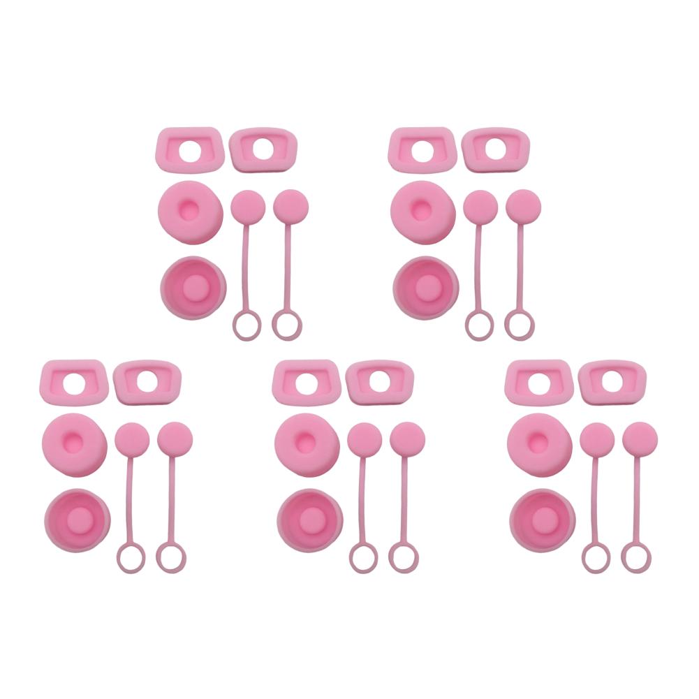 1-8er Set Silikon Auslaufsicherer Stopper für Stanley Cup 30oz/40oz 1.0 Becher Zubehör Wasserflasche Strohhalm Abdeckung Kappe Auslaufstopper