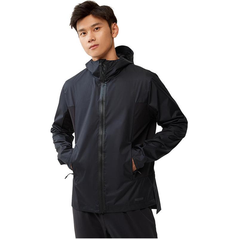 

DECATHLON Повседневная куртка с капюшоном, свободного кроя, ветрозащитная, водонепроницаемая, мужская S