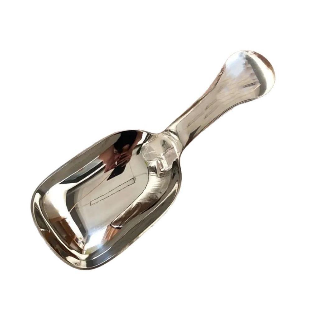 Easy To Clean Coffee Scoop Stainless Steel Rice Spoon High-quality Powder Spoon  for Kitchen Tools