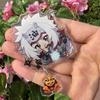 Anime Naruto Acrylic Keychain Accessaries Uzumaki Naruto Cartoon Keyring