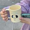 Cute Sweat Puppy Ceramic Cup Couple High-looking Mug Afternoon Tea Coffee Cup Household Tea Drinking Water Cup