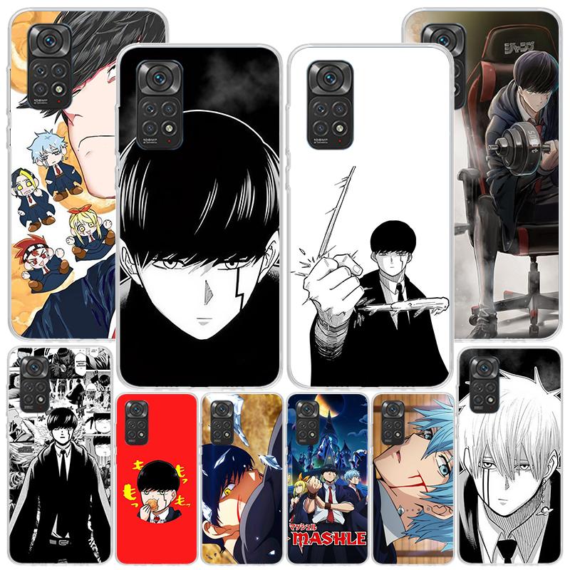 Mashle Magic And Muscles Phone Case For Xiaomi Redmi Note 15 14 13 12S 12 11 Pro Plus 14S 11S 11E 10 10S 11T 5G Personalized Cov