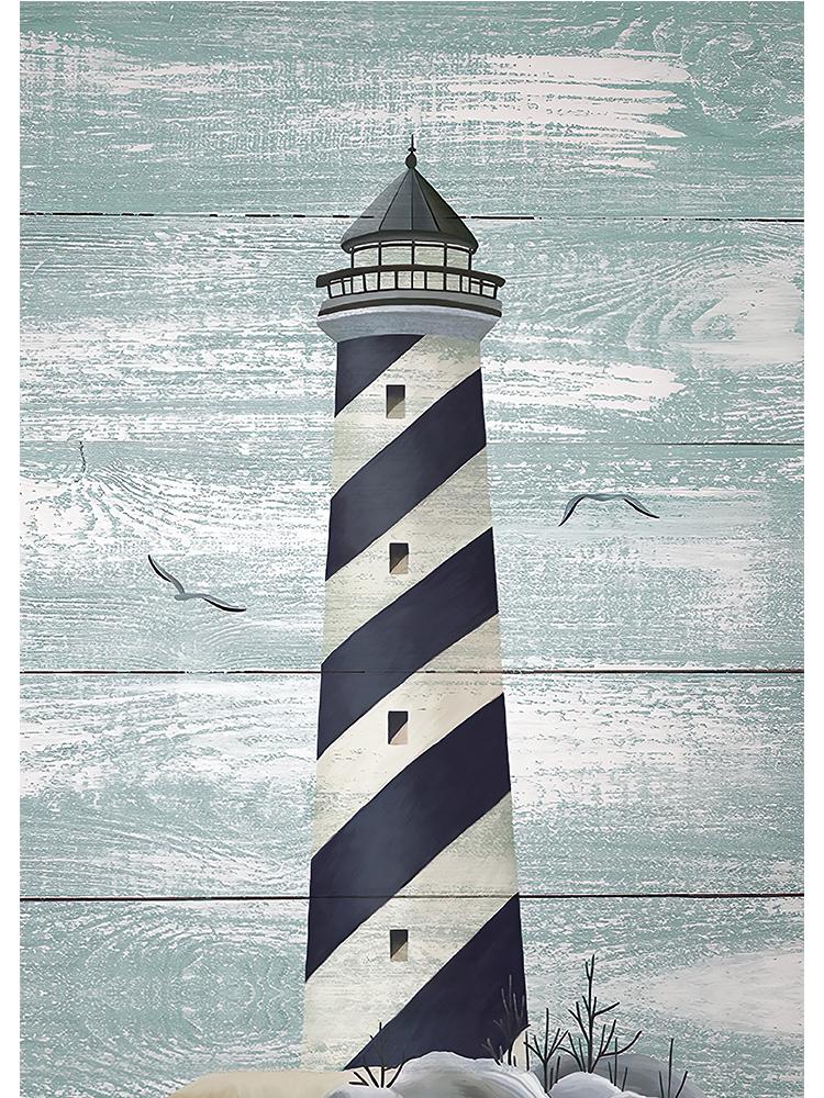 

Винтажный морской пейзаж, маяк, чайка, плакат с принтом, холст, картина, скандинавское настенное искусство для современной гостиной, украшение для дома 21x30cm No Frame