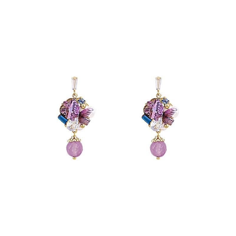 Female Exaggerated Chinese Style Earrings