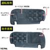 SEIWA Car Supplies for Suzuki Jimny Sierra Sun Visor Pocket Left and Right Set of 2 IMP228 Multifunctional Storage Card Parking Ticket Sunglasses