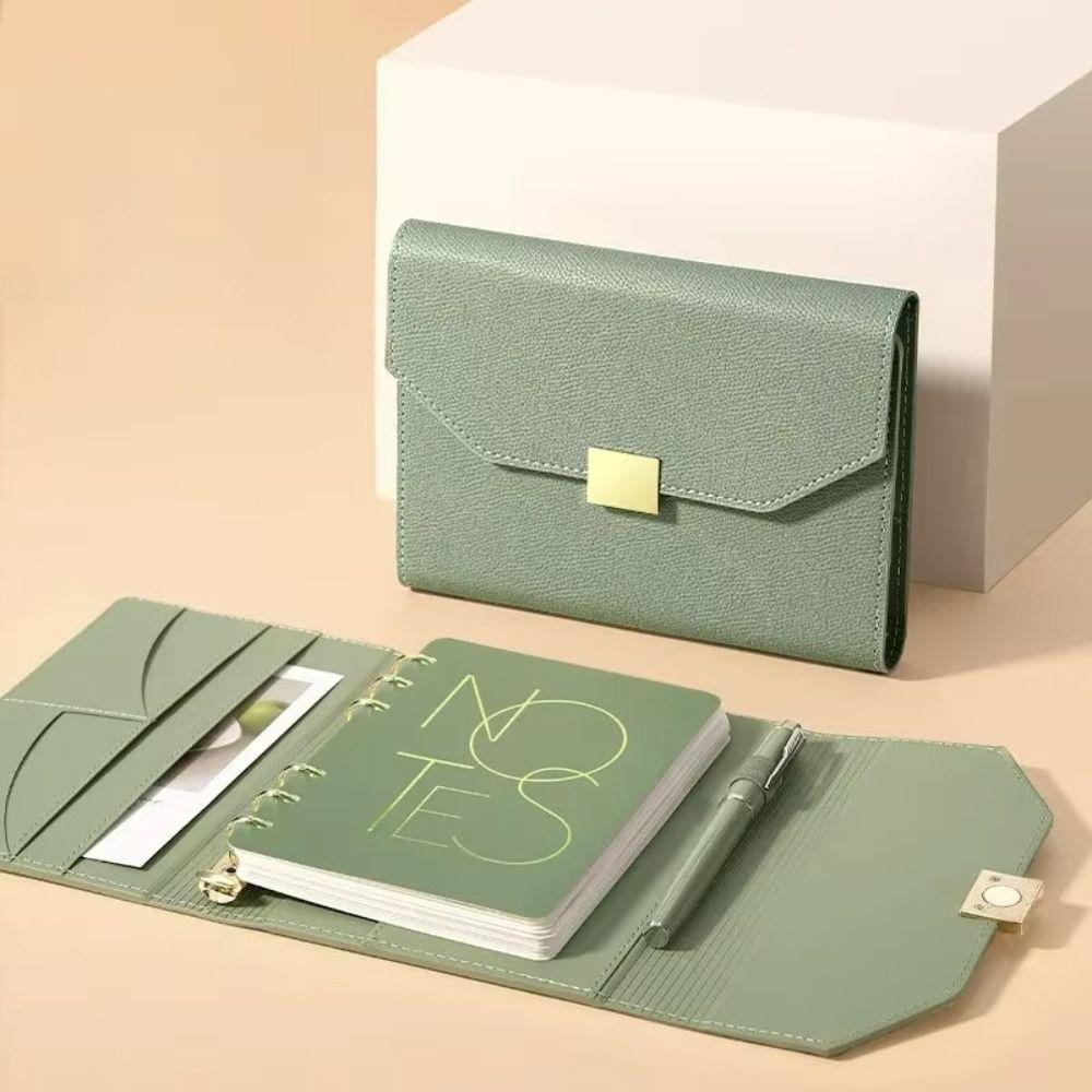 A6/A5 Binder Notebook PU Leather Travel Journal Notebook Premium Refillable Notebook