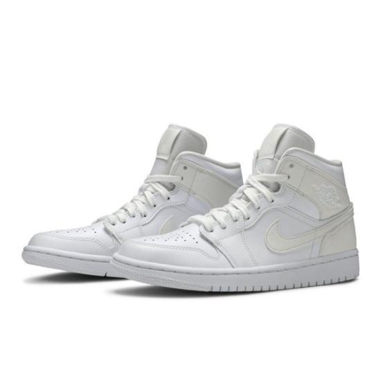 

Air Jordan Жіночі Air Jordan 1 Mid Білий Слонова кістка BQ6472-112 EU 42 білий