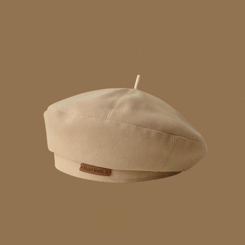 

Хлопковые женские береты зимние шапки винтажная французская клетчатая военная кепка шляпа художника осень-зима уличный восьмиугольный берет кепки хаки