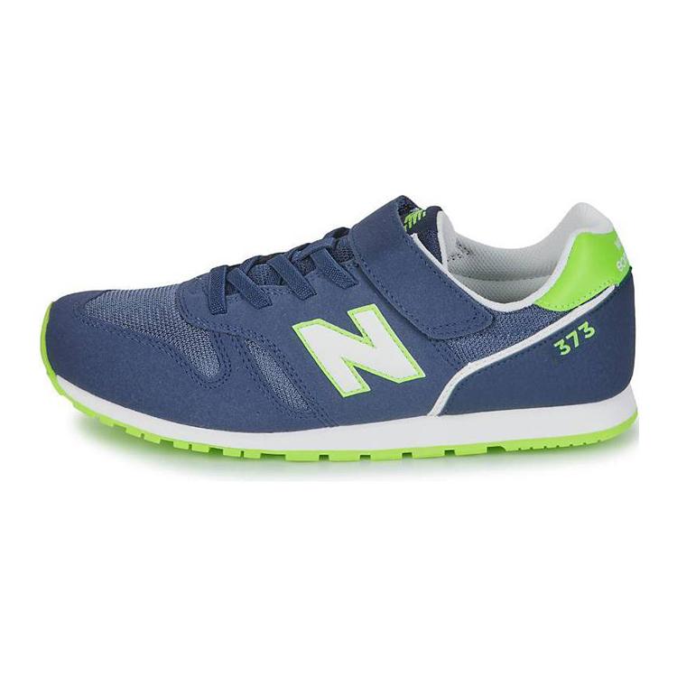 New Balance Nb 373 Durable Breathable Low Top Kids Running Shoes Kids Running Shoes Blue Green YV373XS2