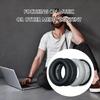 1 Pair Replacement Ear Pad for Bluetooth-compatible On-Ear Headphones Soft Leather Ear Cushion Foam Cover Replacement