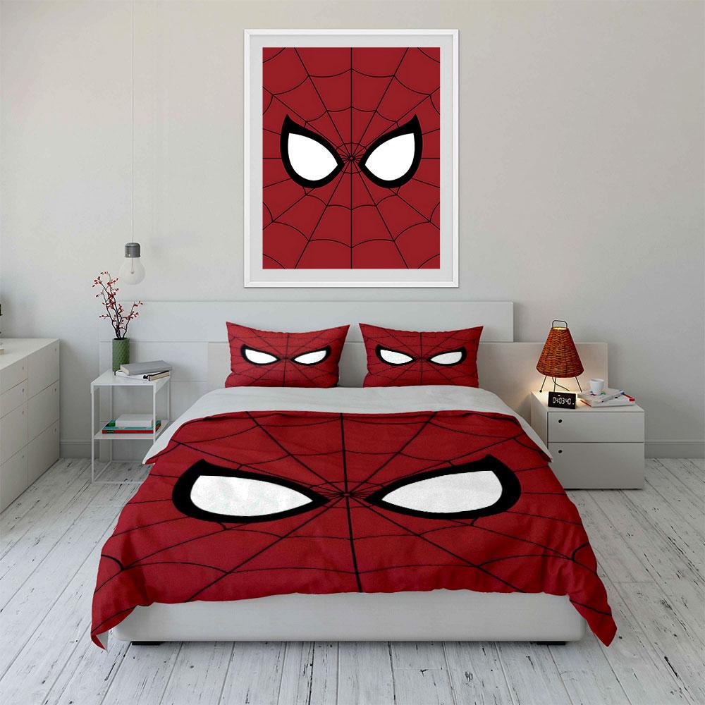 Web Pattern with Eyes. Bedding Sets Duvet Cover Sets Duvet Covers Pillowcases(1 * Duvet Cover 2 * Pillowcases, Without Duvet Insert)