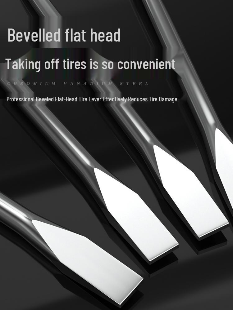 L-Shaped Tire Wrench and Pry Bar Tool Set for Easy Tire Changes (17/19/21/22/24mm).