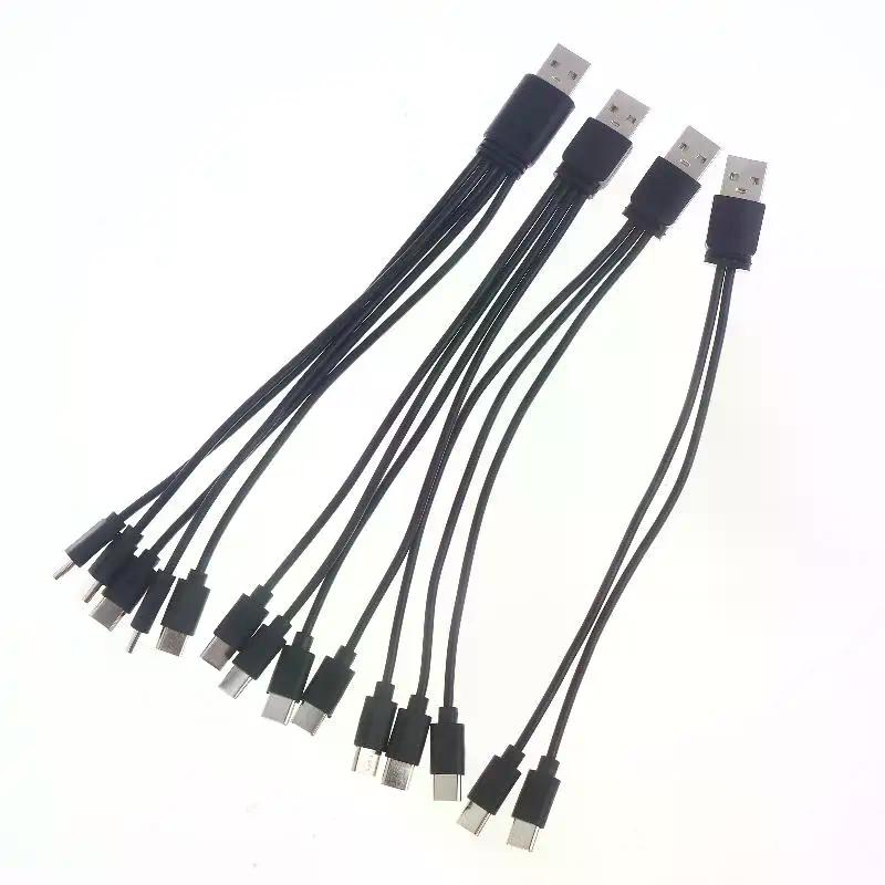 20cm USB To Type-c Splitter Adapter Cable 2/3/4/5 Port USB C Splitter Cable USB To Type C Multiple Charging Cable