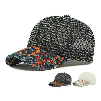 Damen Sommer Sonnenschutz Kappe Mesh Atmungsaktive Netz Kappe Baseballkappe