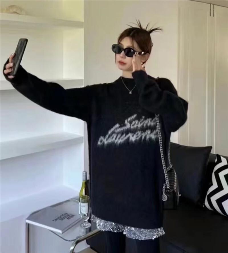 Ys Trendy Unisex Mohair Sweater - Autumn/Winter Collection