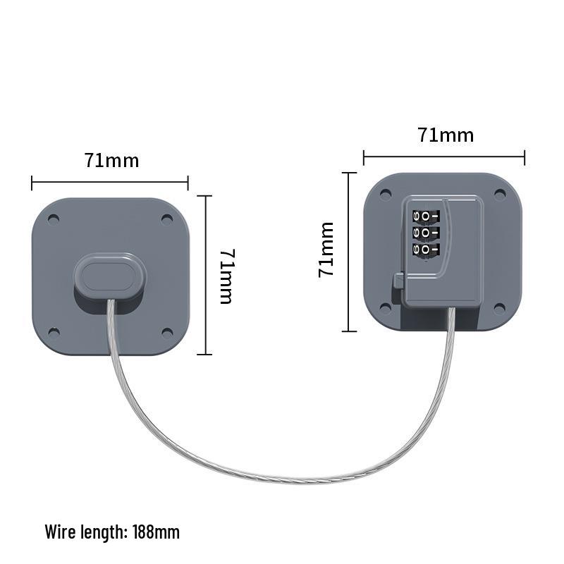 Child Safety Locks: Window Latch, Fridge Lock, Drawer Lock, Window Limiter, Baby Proof Door Latch, Dual Lock