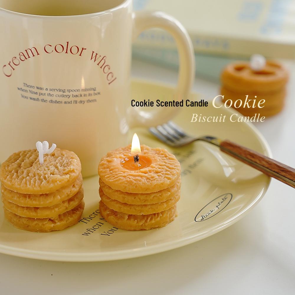 Handmade Cookie Scented Candles: Holiday & New Year Gifts