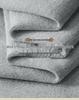 Men's Wool Modal Faux Two-Piece Lapel Sweater: New Autumn/Winter Warm Knit Base Layer Top